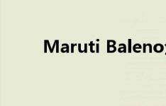 Maruti Baleno全部七种颜色亮相