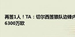 再签1人！TA：切尔西签狼队边锋内托达协议，转会费总价6300万欧