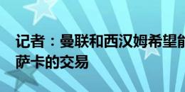 记者：曼联和西汉姆希望能在今天敲定万-比萨卡的交易