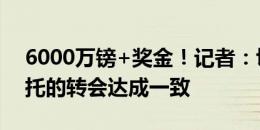 6000万镑+奖金！记者：切尔西与狼队就内托的转会达成一致