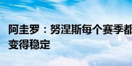 阿圭罗：努涅斯每个赛季都有进步，他迟早会变得稳定