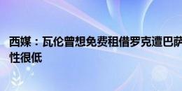 西媒：瓦伦曾想免费租借罗克遭巴萨拒绝 罗克加盟瓦伦可能性很低