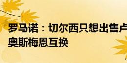 罗马诺：切尔西只想出售卢卡库，而非商谈与奥斯梅恩互换