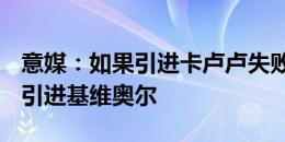 意媒：如果引进卡卢卢失败，尤文B计划将是引进基维奥尔