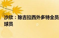 沙欣：除吉拉西外多特全员健康 我很少见像格策这样聪明的球员