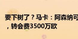 要下树了？马卡：阿森纳可能今天谈妥梅里诺，转会费3500万欧