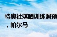 特奥社媒晒训练照预热下场比赛：下一个目标，帕尔马