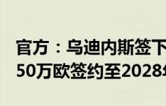 官方：乌迪内斯签下22岁门将萨瓦，转会费250万欧签约至2028年