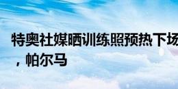 特奥社媒晒训练照预热下场比赛：下一个目标，帕尔马