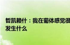 哲凯赖什：我在葡体感觉很好，但在足球中你永远不知道会发生什么