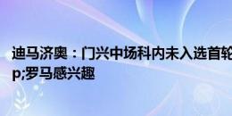 迪马济奥：门兴中场科内未入选首轮德甲大名单，米兰&罗马感兴趣