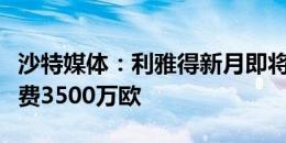 沙特媒体：利雅得新月即将签下坎塞洛，转会费3500万欧