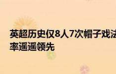 英超历史仅8人7次帽子戏法，哈兰德仅用时68场&效率遥遥领先