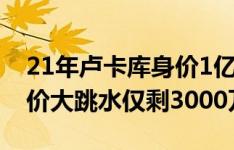 21年卢卡库身价1亿欧回切尔西，流浪3年身价大跳水仅剩3000万