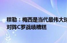 穆勒：梅西是当代最伟大球员，我对阵他战绩出色&对阵C罗战绩糟糕