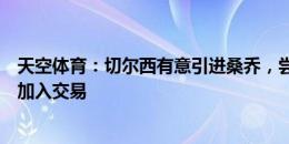 天空体育：切尔西有意引进桑乔，尝试将奇尔韦尔和斯特林加入交易