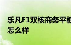 乐凡F1双核商务平板如何以及E人E本T5平板怎么样