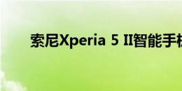 索尼Xperia 5 II智能手机正在审查中