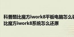 科普酷比魔方iwork8平板电脑怎么调整屏幕缩放大小以及酷比魔方iwork8系统怎么还原