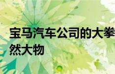 宝马汽车公司的大拳击手是一个装饰艺术的庞然大物