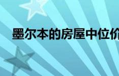 墨尔本的房屋中位价与12个月前大致相同